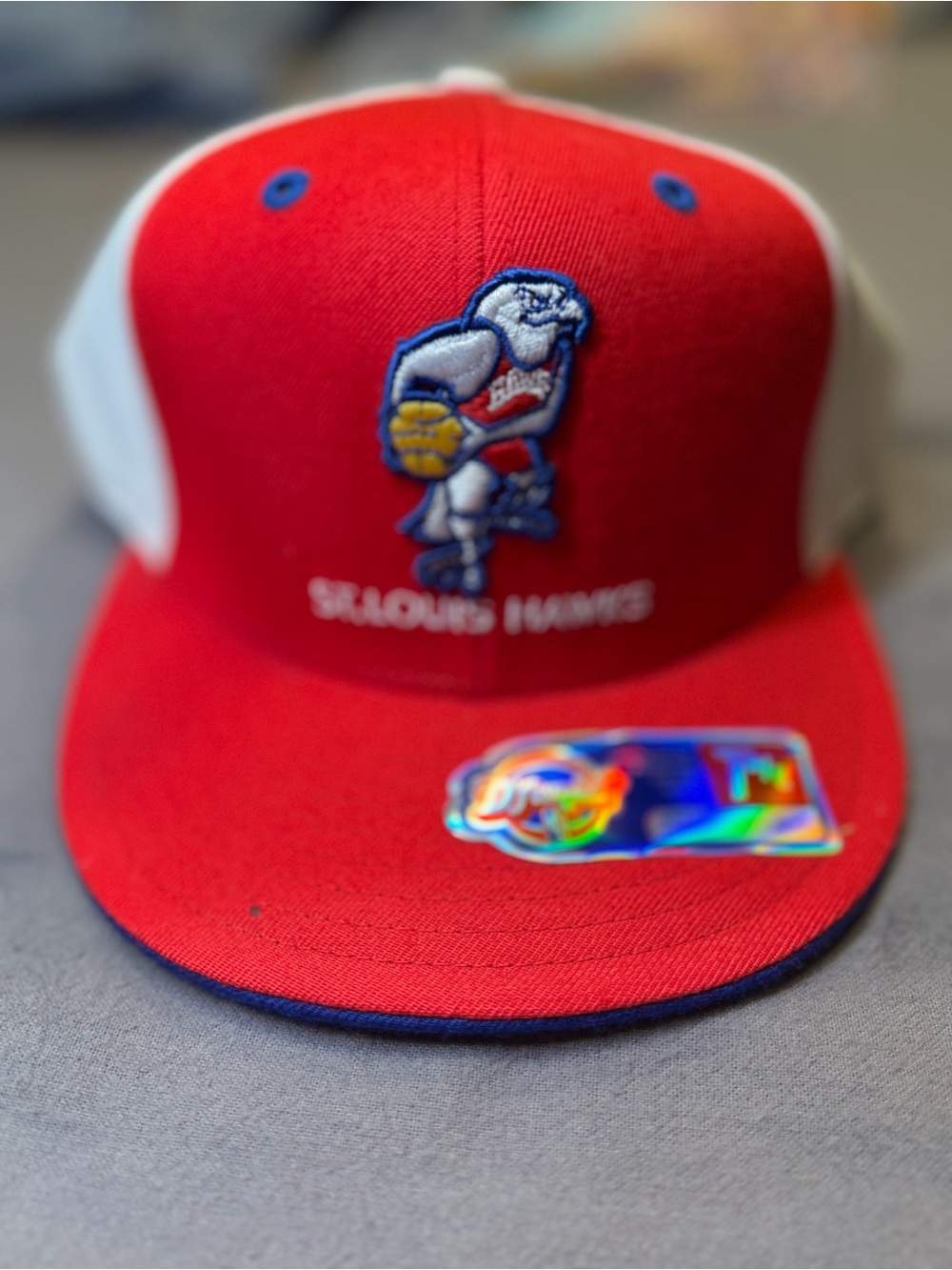 Vintage St. Louis Hawks D Funkd Hat Fitted 7 5/8